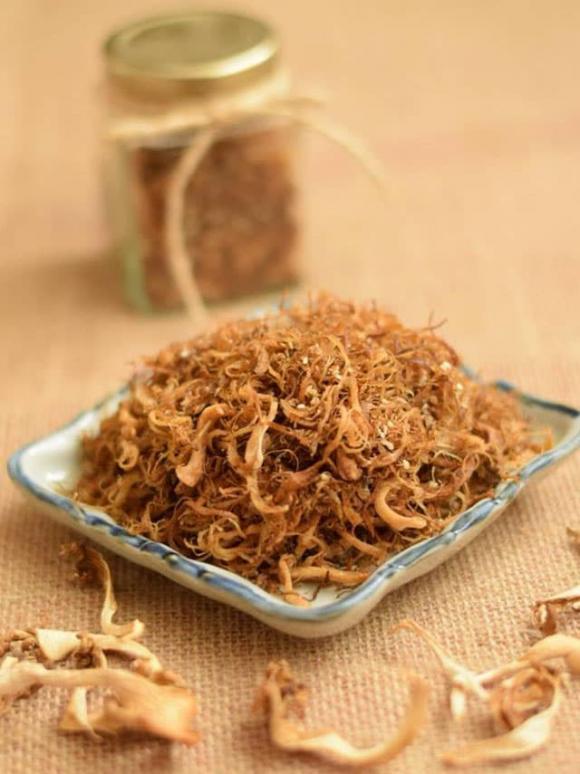 Làm ruốc nấm thơm mềm cực dễ tại nhà