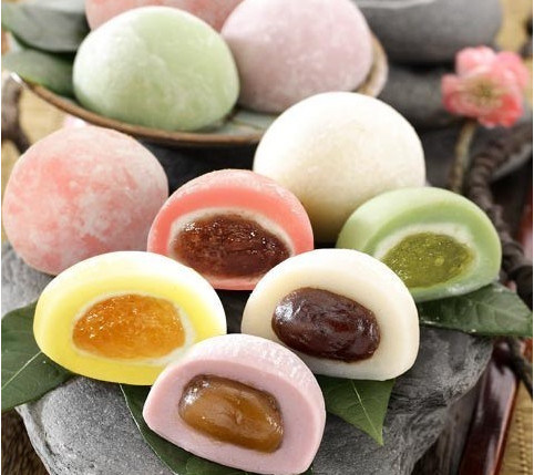 Cách làm bánh mochi nhân đậu đỏ cho ngày thất tịch